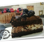 Brownie z Migdałową Bezą