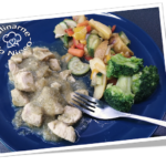 Dorsz na Parze z Fasolką Szparagową i Brokułem (*SERIA FIT*)