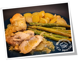 Kurczak Miodowo – Cytrynowy z Ziemniaczanymi Talarkami i Szparagami (Crockpot / Wolnowar) Obraz8.png