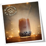 Biała Bubble Tea z Mango