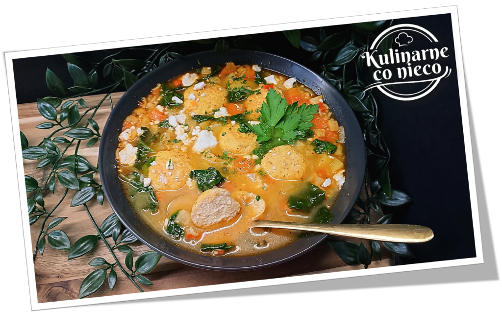 Fit zupa grecka z pulpecikami