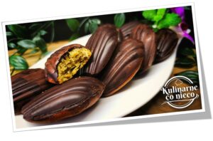 Pistacjowe Magdalenki bez Cukru w Czekoladzie Obraz4