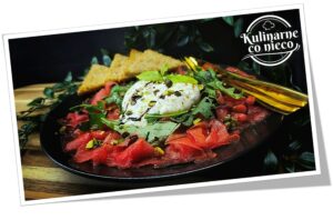 Carpaccio z Arbuza z Burratą (*SERIA FIT*) Obraz2