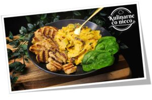 Dyniowe Fettuccine z Grillowaną Polędwiczką Obraz5